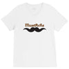 mustache (2) V-Neck Tee