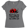 coffee lover Women's Triblend Scoop T-shirt