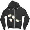 chinese peaches Zipper Hoodie