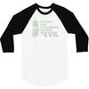 cucumbers soaked in evil 3/4 Sleeve Shirt