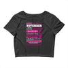 quens are born in november Crop Top