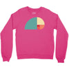 fibonacci golden ratio colorful Crewneck Sweatshirt