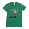 A January Girl Like A Flowers Ladies Fitted T-Shirt