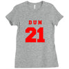 DUN 21 Ladies Fitted T-Shirt