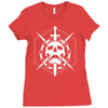 destiny raid skull emblem Ladies Fitted T-Shirt