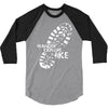 wander explore hike 3/4 Sleeve Shirt