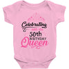 celebrating with the 70th birthday king t shirts Baby Bodysuit
