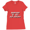jarvis is my co pilot Ladies Fitted T-Shirt
