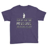 one by one penguins stealing Youth Tee