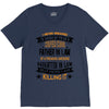 Super Cool Father In Law Of A Freaking Awesome Daughter In Law V-Neck Tee