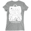 backpacker Ladies Fitted T-Shirt
