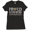 proud autism mother Ladies Fitted T-Shirt