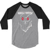 ghose face halloween 3/4 Sleeve Shirt