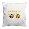 boo bees Throw Pillow