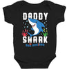 daddy shark doo doo doo family matching Baby Bodysuit