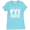 i use random sign language Ladies Fitted T-Shirt