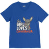 This Girl Loves Her Chihuahua V-Neck Tee