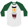plankton face 3/4 Sleeve Shirt