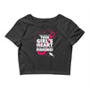 this girls heart Crop Top