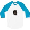 Dog1 3/4 Sleeve Shirt