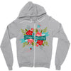 happy mother Zipper Hoodie