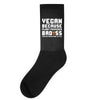 Vegan Because Plant Powered Badass Was Not an Offical Tittle Full Socks