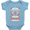 Never Underestimate the Strength of a Skin Cancer Warrior Baby Bodysuit