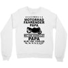 motorrad papa Crewneck Sweatshirt