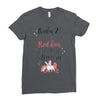 red head unicorn Ladies Fitted T-Shirt