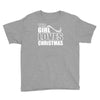 this girl loves christmas Youth Tee