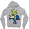 monster cartoon character 14 Zipper Hoodie