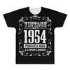 vintage made in 1954 perfectly aged a living legend All Over Men's T-shirt