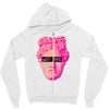 not sad Zipper Hoodie