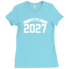class of 2027 Ladies Fitted T-Shirt