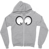 googly eyes Zipper Hoodie