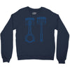 sketch of piston Crewneck Sweatshirt