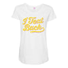i text back Maternity Scoop Neck T-shirt