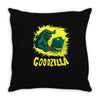 goodzilla Throw Pillow