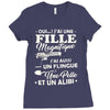 j ai une fille magnifique Ladies Fitted T-Shirt