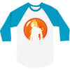 Goku Super Saiyan Dragon Ball 4 star 3/4 Sleeve Shirt