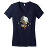 overwatch zenyatta cute spray Women's V-Neck T-Shirt
