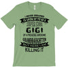 Super Cool Gigi Of A Freaking Awesome Granddaughter T-Shirt