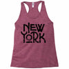 new york 2 Racerback Tank