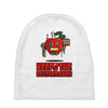 apple keeps the doctors away Baby Beanies