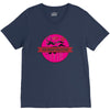mustache V-Neck Tee