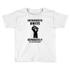 introverts unite separately in your own homes black Toddler T-shirt