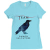 team damon salvatore Ladies Fitted T-Shirt