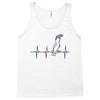 my heart beats for parrots Tank Top