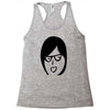crazy girl Racerback Tank