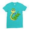 snake anime Ladies Fitted T-Shirt